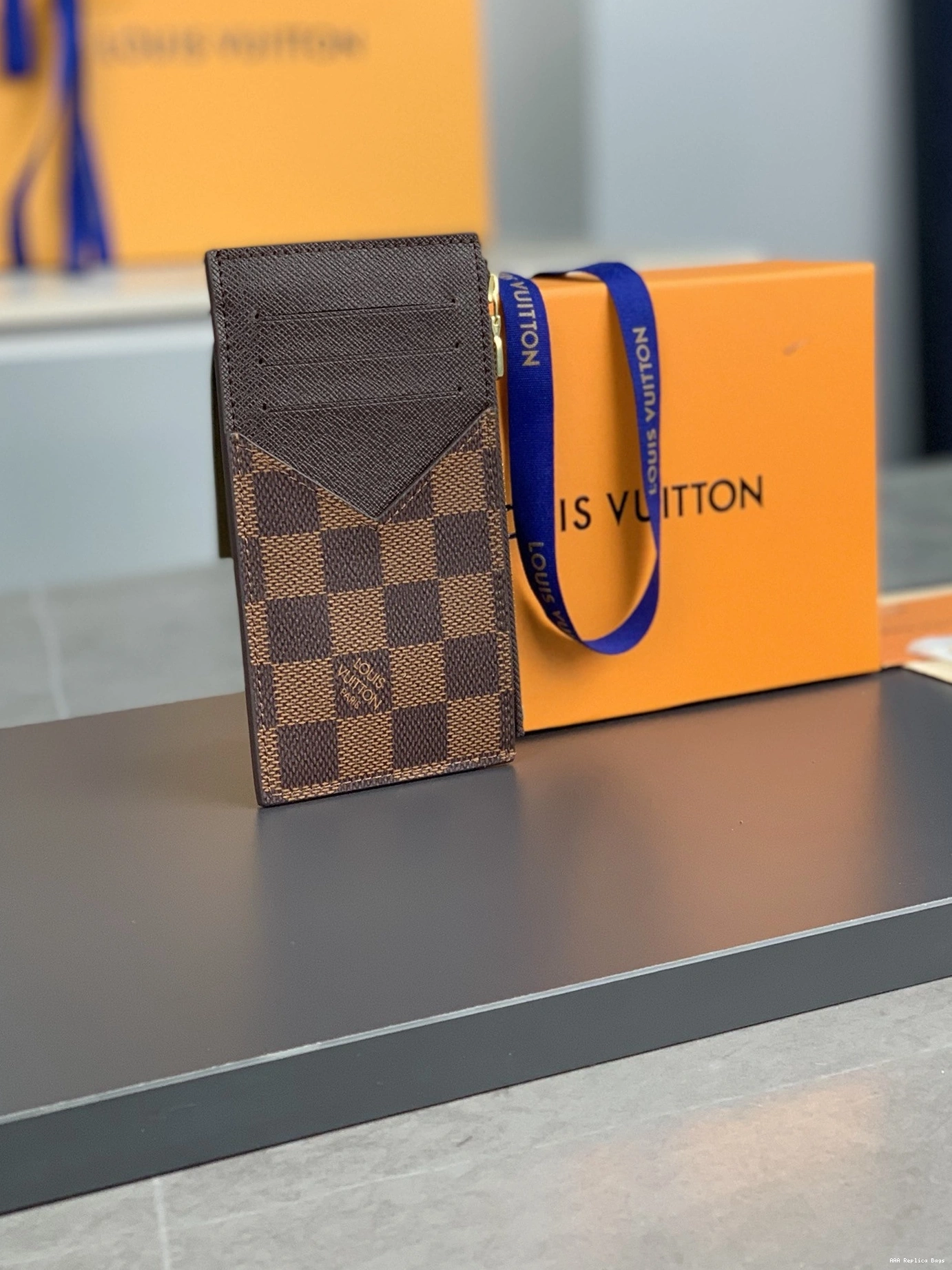 Aaa replica bags LOUIS HOLDER COIN VUITTON CARD 0730